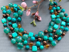 Miyuki Tila náramek č.25