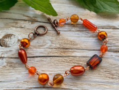 Miyuki Tila náramek č.25