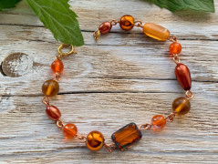 Miyuki Tila náramek č.25