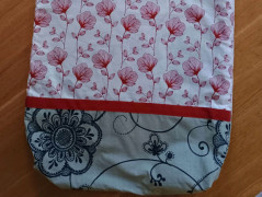 Povlak na malý polštářek modrý