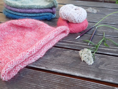 Letní bambusový nákrčník - slunečný