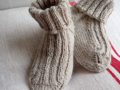 Návleky na nohy s norským vzorem