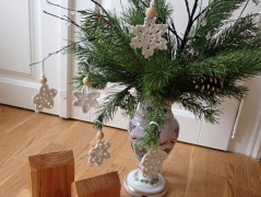 Náušnice Červené