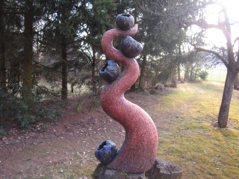 Strom ii styl dekorace strom keramika moderní plastika socha interiér příroda zahrada plody chalupa rostlina abstrakce stylizace terasa balkon 