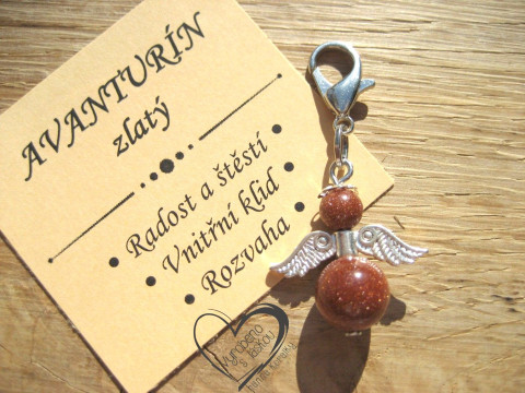 PŘÍVĚSEK - ANDĚL -  AVANTURÍN ZLATÝ přívěsek polodrahokam minerál anděl andílek křídla andělíček minerální andělé andílci andělíčci pro radost andělské na kabelku na klíče na peněženku  PŘÍVĚSEK - ANDĚL -  AVANTURÍN ZLATÝ přívěsek polodrahokam minerál anděl andílek křídla andělíček minerální andělé andílci andělíčci pro radost andělské na kabelku na klíče na peněženku