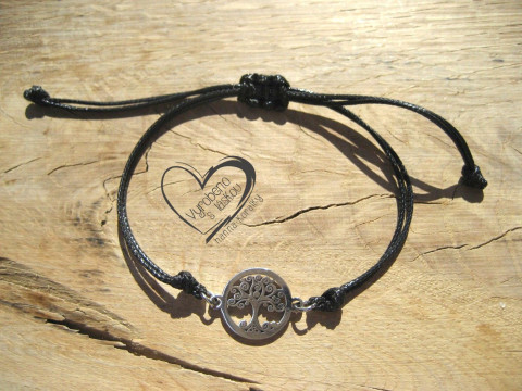 PROVÁZKOVÝ NÁRAMEK - STROM ŽIVOTA provázkový šňůrkový jednoduchý s  PROVÁZKOVÝ NÁRAMEK - STROM ŽIVOTA provázkový šňůrkový jednoduchý s