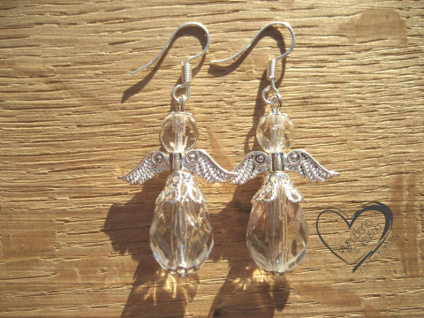 NÁUŠNICE ČIRÝ BÍLÝ ANDĚL - ANDÍLEK náušnice vánoční anděl andílek křídla andělíček andělé andílci andělíčci sváteční andělské  NÁUŠNICE ČIRÝ BÍLÝ ANDĚL - ANDÍLEK náušnice vánoční anděl andílek křídla andělíček andělé andílci andělíčci sváteční andělské