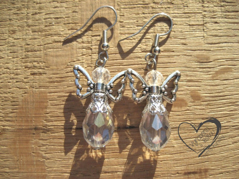 NÁUŠNICE - ČIRÝ BÍLÝ ANDĚL  ANDÍLEK náušnice vánoční anděl andílek křídla andělíček andělé andílci andělíčci sváteční andělské  NÁUŠNICE - ČIRÝ BÍLÝ ANDĚL  ANDÍLEK náušnice vánoční anděl andílek křídla andělíček andělé andílci andělíčci sváteční andělské