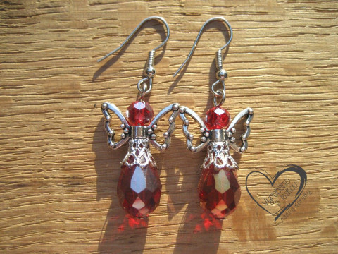 NÁUŠNICE - ČERVENÝ ANDĚL - ANDÍLEK náušnice vánoční anděl andílek křídla andělíček andělé andílci andělíčci sváteční andělské  NÁUŠNICE - ČERVENÝ ANDĚL - ANDÍLEK náušnice vánoční anděl andílek křídla andělíček andělé andílci andělíčci sváteční andělské