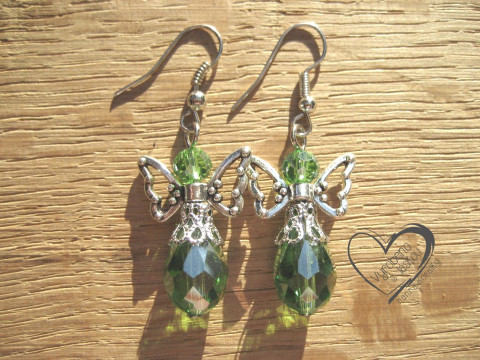 NÁUŠNICE ČIRÝ ZELENÝ ANDĚL  ANDÍLEK náušnice vánoční anděl andílek křídla andělíček andělé andílci andělíčci sváteční andělské  NÁUŠNICE ČIRÝ ZELENÝ ANDĚL  ANDÍLEK náušnice vánoční anděl andílek křídla andělíček andělé andílci andělíčci sváteční andělské