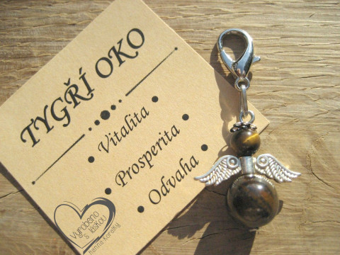 PŘÍVĚSEK - ANDĚL MINERÁL TYGŘÍ OKO přívěsek polodrahokam minerál anděl andílek křídla andělíček minerální andělé andílci andělíčci pro radost andělské na kabelku na klíče na peněženku  PŘÍVĚSEK - ANDĚL MINERÁL TYGŘÍ OKO přívěsek polodrahokam minerál anděl andílek křídla andělíček minerální andělé andílci andělíčci pro radost andělské na kabelku na klíče na peněženku