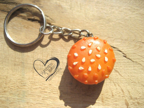 KLÍČENKA - PŘÍVĚSEK - HAMBURGER hambáč klíčenka vtipný přívěsek  KLÍČENKA - PŘÍVĚSEK - HAMBURGER hambáč klíčenka vtipný přívěsek