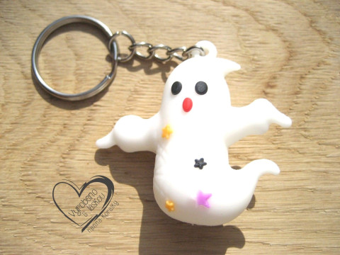 KLÍČENKA - PŘÍVĚSEK - DUCH klíčenka přívěsek gumový  KLÍČENKA - PŘÍVĚSEK - DUCH klíčenka přívěsek gumový