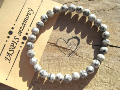 Náušnice měď.kolečka s červ.kamínky