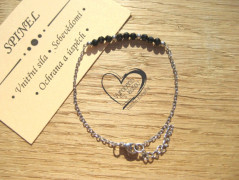 Jemný náramek Spinel 2mm