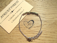 Jemný náramek Spinel 2mm