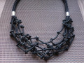 Náhrdelník černý  součkový