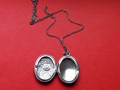 Náhrdelník - nerez medailonek