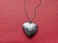 Náhrdelník -nerez,medailonek,srdce
