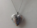 Náhrdelník -nerez,medailonek,srdce