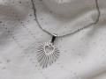 Náhrdelník-nerez srdce ......