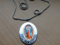 Náhrdelník nerez-panna Marie