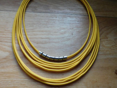 Náhrdelník  - červená, modrá