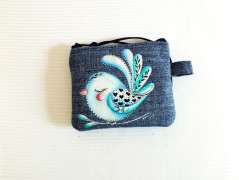 crossbody s kapsou v hnědé
