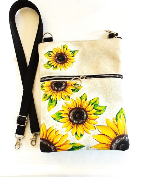 crossbody s kapsou-SLUNEČNICE crossbody-slunečnice 