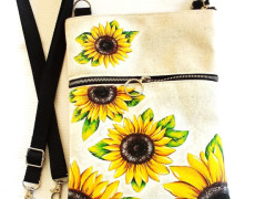 crossbody s kapsou v hnědé