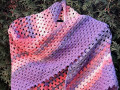 Háčkovaný šátek no.5