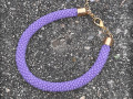 Pastelová duha - náramek - fialový