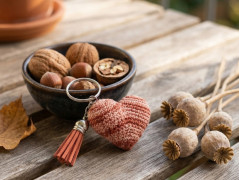 Fialinky - náušnice
