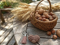 Fialinky - náušnice