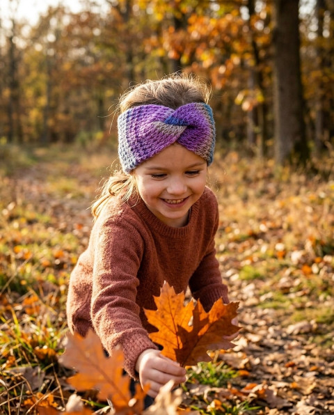 Duhová čelenka no.4 doplněk zima podzim holčička žena háčkování čelenka háčkované dívka holka duha pestrobarevná duhová dcera maminka na zimu vícebarevná pro zahřátí 