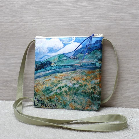 Malá kabelka - Vincent van Gogh malá kabelka crossbody barevná kabelka van gogh kabelka s obrazem 