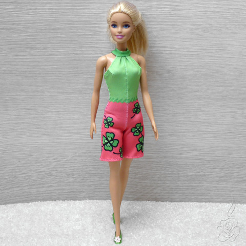 Overal pro Barbie oblečky pro barbie oblečky pro panenku šortky pro barbie overal pro barbie 