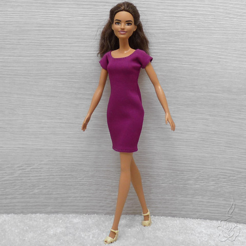 Krátké šaty pro Barbie šaty pro panenku šatičky pro barbie oblečky pro panenku šaty pro barbie 