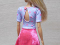Dlouhé šaty pro Barbie