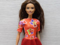 Dlouhé šaty pro Barbie