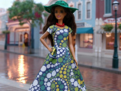 Kulatá kabelka - Zlatohnědá