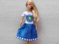 Barevné šatičky pro Barbie