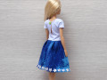 Barevné šatičky pro Barbie