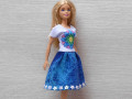 Barevné šatičky pro Barbie