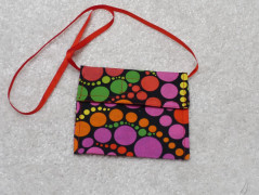 Kulatá kabelka - Zlatohnědá