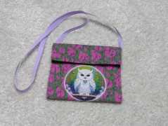 Kulatá kabelka - Zlatohnědá