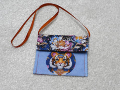 Kulatá kabelka - Zlatohnědá