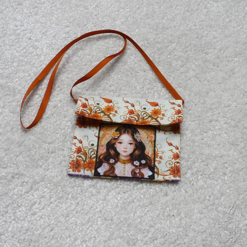 Dětská taštička na krk - holčička dětská kabelka malá taštička taštička na krk dětská taštička 