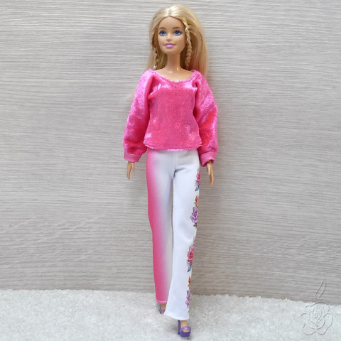 Mikina pro Barbie oblečky pro panenku mikina pro panenku mikina pro barbie triko pro barbie 