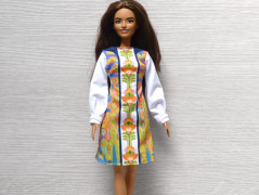 Dlouhé šaty pro Barbie